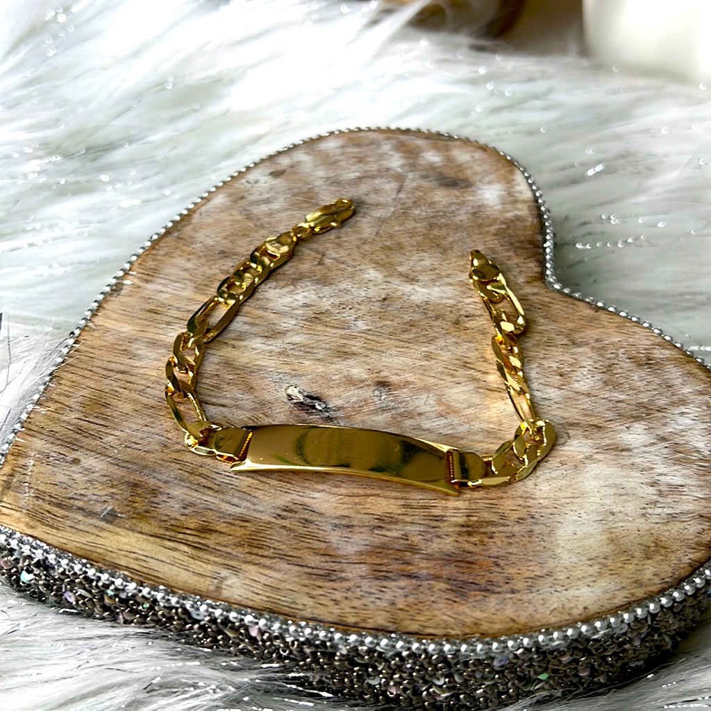 Nwt Unisex Gold Plated Bracelet
